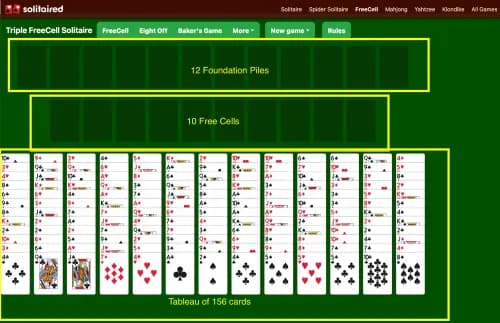 Triple FreeCell